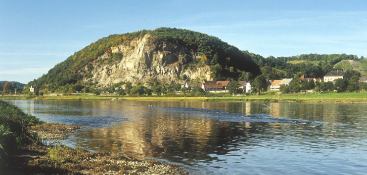 Die Bosel bei Meißen, Bildausschnitt aus Spendenblatt