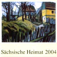 Kalender 2004 – Titelbild: Die Gasse im Winter, Aquarell, Curt Querner (1904-1976)