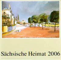 Kalender 2006 Die Brühlsche Terrasse in Dresden, Ölgemälde, Siegfried Klotz (1939–2004)
