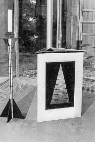 Die neue katholische Kirche 'Christus König' in Radebeul