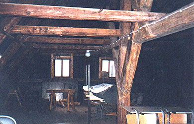 Kleene Schänke Dachgeschoss vor der Sanierung