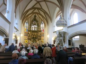 Stadtführung Döbeln, Nicolaikirche innen, Foto: Peter Mallwitz