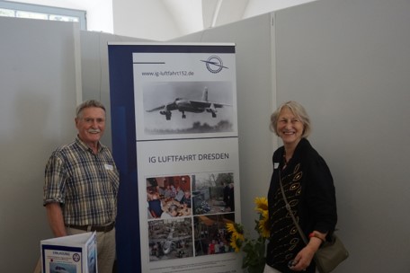 Lebendiges Netzwerk Industriekultur im Ehrenamt Tagung mit Markt der Akteure auf Schloss Krobnitz im August 2023, Foto: Dr. Petra Westphalen