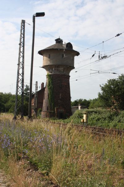 Wasserturm Röderau (Foto P. Westphalen). 
